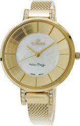 Zegarek Gino Rossi damski Nowima złoty (10571-3D1). Żółte zegarki damskie Gino Rossi, złote. Za 122.04 zł.