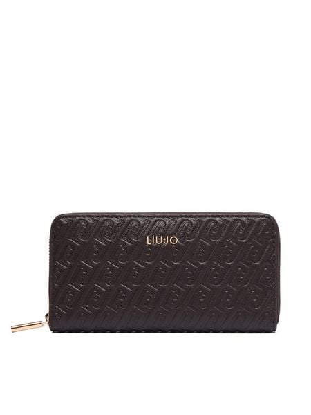 Liu Jo Portfel AF6170 E1141 Brązowy. Brązowe portfele damskie Liu Jo, ze skóry. Za 249.99 zł.