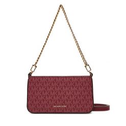 Torebka MICHAEL Michael Kors. Czerwone listonoszki damskie MICHAEL Michael Kors, bez wzorów, bez dodatków. Za 699.99 zł.