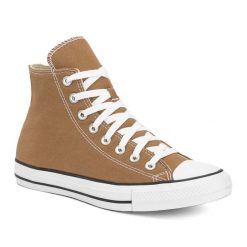 Trampki Converse Chuck Taylor All Star Hi. Żółte buty sportowe męskie Converse, bez wzorów, retro, bez zapięcia. Za 229.99 zł.