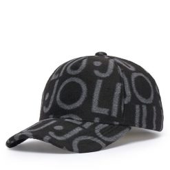 Czapka z daszkiem Liu Jo. Czarne czapki damskie Liu Jo, bez wzorów. Za 199.99 zł.