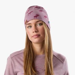 Czapka Beanie Unisex Elk Oddychający. Zielone czapki damskie SWEDEMOUNT, bez wzorów, z bawełny, wakacyjne. Za 59.99 zł.