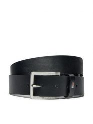 Tommy Hilfiger Pasek Męski Oliver Adj 3.5 AM0AM13020 Czarny. Czarne paski męskie Tommy Hilfiger, ze skóry. Za 149.99 zł.