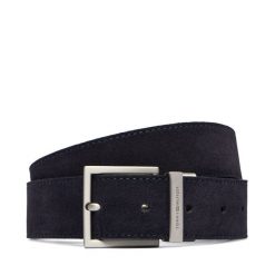 Pasek Męski Tommy Hilfiger. Czarne paski męskie Tommy Hilfiger. Za 289.99 zł.