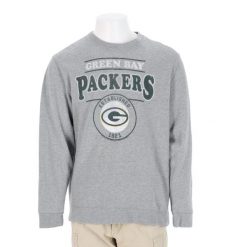 Second life - Męski sweter NFL Green Bay Packers - Stan bardzo dobry. Szare swetry męskie NFL, m, bez wzorów, sportowe, bez kołnierzyka, bez ramiączek. Za 106.46 zł.