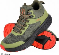 Buty trekkingowe męskie Reis BETNA - Lekkie i wygodne trzewiki męskie wykonane z dzianego materiału tekstylnego w połączeniu z PU podeszwa wykonana z. Trekkingi męskie Reis, bez zapięcia. Za 140.49 zł.