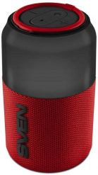 Głośnik Sven przenośny czerwony 10W Bluetooth TWS USB PS-130. Czerwone głośniki przenośne Sven. Za 57.31 zł.
