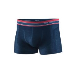 Bokserki męskie BX10870. Czerwone bokserki męskie Brubeck, bez wzorów, z elastanu. Za 84.99 zł.