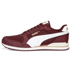 Buty do chodzenia męskie Puma ST RUNNER V3 NL. Czerwone buty sportowe męskie Puma, bez wzorów, z materiału, bez zapięcia, trekkingowe. Za 381.00 zł.