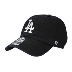 Czapka Z Daszkiem Clean Up MLB New York Yankees. Czarne czapki damskie 47 Brand, bez wzorów. Za 145.99 zł.