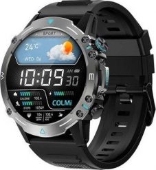 Smartwatch Colmi Smartwatch Colmi M42 (Czarny). Czarne zegarki smartwatch Colmi, bez wzorów. Za 169.64 zł.