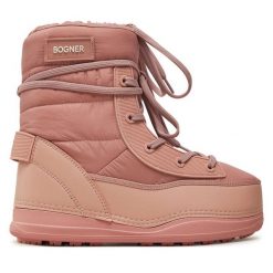Śniegowce Bogner. Czerwone śniegowce damskie Bogner, bez zapięcia. Za 1,399.00 zł.
