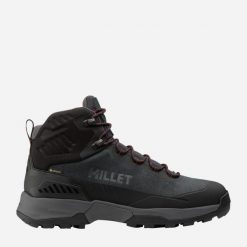 Buty trekkingowe męskie UBIC MID GORE-TEX. Szare trekkingi męskie Millet, z gore-texu, przed kolano, bez zapięcia. Za 775.90 zł.