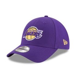 Czapka z daszkiem New Era 9FORTY Youth LA Los Angeles Lakers. Fioletowe czapki damskie New Era, bez wzorów. Za 98.00 zł.