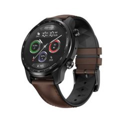 Smartwatch TicWatch Pro 3 Ultra LTE Czarno-brązowy (WH11013U). Brązowe zegarki smartwatch Ticwatch, bez wzorów. Za 743.40 zł.