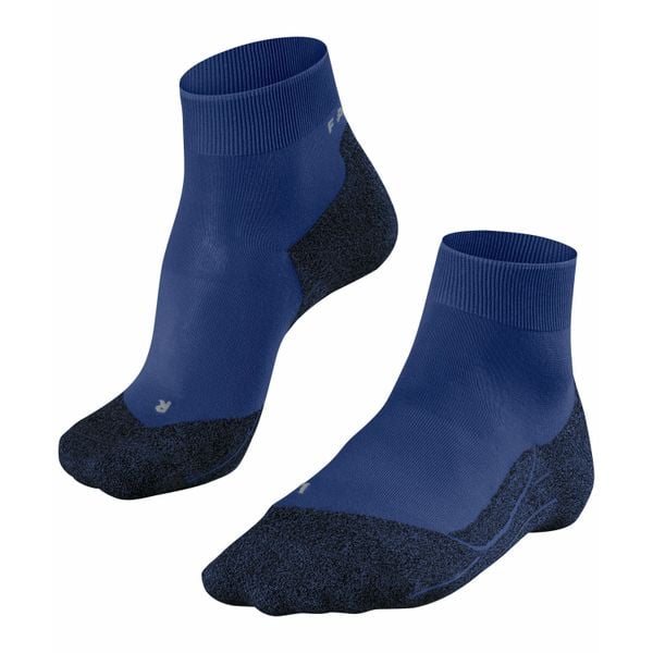Skarpetki Falke RU4 Light Short. Niebieskie skarpety męskie Falke, bez wzorów, z elastanu. Za 129.00 zł.
