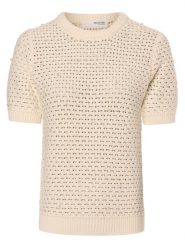 Selected Femme Sweter - SLFPenny Kobiety Bawełna beżowy|biały, L. Białe swetry nierozpinane damskie Selected Femme, l, bez wzorów, z bawełny, bez kołnierzyka, bez ramiączek. Za 179.95 zł.