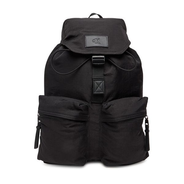 Plecak Calvin Klein Jeans. Czarne plecaki męskie Calvin Klein Jeans, bez wzorów, z jeansu, sportowe. Za 219.99 zł.