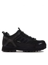 CMP Trekkingi Moon Low Treking Shoe Wp 31Q4787 Czarny. Czarne buty zimowe męskie CMP, z nubiku, bez zapięcia. Za 399.99 zł.