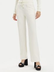 Juicy Couture Spodnie dresowe Del Ray JCAP180G Écru Regular Fit. Spodnie dresowe damskie Juicy Couture, bez wzorów, z dresówki. Za 419.99 zł.