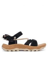 Merrell Sandały Speed ​​Fusion Sport Rmx J008132 Czarny. Czarne sandały damskie Merrell, bez wzorów, z materiału, bez obcasa, na płaskiej podeszwie, bez zapięcia. Za 399.99 zł.