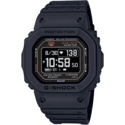 Zegarek męski Casio DW-H5600-1ER, Quartz, 44mm, 20ATM. Czarne zegarki męskie Casio, bez wzorów, z materiału. Za 1,256.70 zł.
