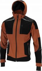 BLUZA STRETCH BRĄZOWO-CZARNA, "XL", CE, LAHTI. Brązowe bluzy męskie Lahti Pro, m, bez wzorów, bez ramiączek, bez kaptura. Za 263.87 zł.