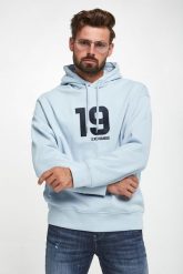 Bluza męska ze stójką ARMANI EXCHANGE. Bluzy męskie Armani Exchange, l, bez wzorów, bez ramiączek, bez kaptura. W wyprzedaży za 516.75 zł.