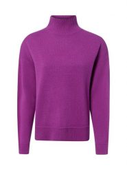 Marie Lund sweter merino Kobiety Wełna lila, L. Swetry nierozpinane damskie Marie Lund, l, bez wzorów, z wełny, bez kołnierzyka, bez ramiączek. Za 349.95 zł.