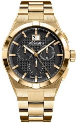 Zegarek męski Adriatica A8336.1116CH złoty. Żółte zegarki męskie Adriatica, bez wzorów, złote. Za 1,560.00 zł.