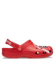 Crocs Klapki Classic Clog Coca-Cola 212129 Czerwony. Czerwone klapki męskie Crocs, bez wzorów, z tworzywa sztucznego, bez zapięcia. Za 299.99 zł.