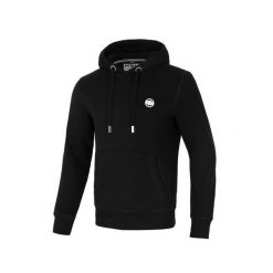 Bluza męska Pitbull z kapturem Small Logo. Czarne bluzy męskie PITBULL, m, bez wzorów, sportowe, bez ramiączek, z kapturem. Za 239.00 zł.