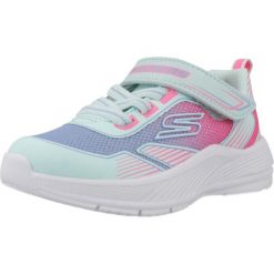 Buty SKECHERS MICROSPEC ADVANCE OASIS Niebieski. Niebieskie buty zimowe męskie Skechers, bez wzorów, z syntetyku, bez obcasa, bez zapięcia. Za 174.99 zł.