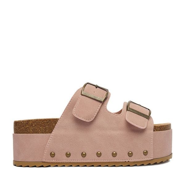 Klapki DeeZee. Klapki damskie DeeZee, bez wzorów, bez obcasa, bez zapięcia. Za 139.99 zł.