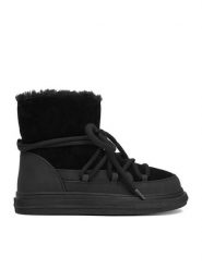 DeeZee Śniegowce DZ-AW16 Czarny. Czarne śniegowce damskie DeeZee, ze skóry, bez zapięcia. Za 299.99 zł.