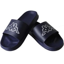 Klapki basenowe Kappa Krus. Białe klapki damskie Kappa, bez wzorów, bez zapięcia. Za 59.00 zł.
