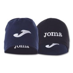 Czapka dwustronna zimowa Joma granatowy. Niebieskie czapki damskie Joma, na zimę, bez wzorów, z żakardem. Za 66.00 zł.