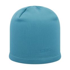 Czapka polarowa damska CMP. Niebieskie czapki damskie CMP, bez wzorów, z materiału. Za 75.45 zł.