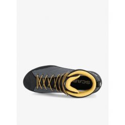 Buty trekkingowe męskie Scarpa Mescalito TRK Planet GTX. Szare buty zimowe męskie Scarpa, bez wzorów, bez obcasa, bez zapięcia. Za 912.99 zł.