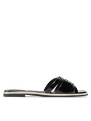 Aldo Klapki Cadialdan 13387261 Czarny. Czarne klapki damskie Aldo, bez wzorów, z tworzywa sztucznego, bez obcasa, bez zapięcia. Za 209.99 zł.