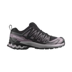 Buty trekkingowe damskie Salomon Xa Pro 3D V9. Czarne obuwie trekkingowe damskie Salomon, z materiału, bez zapięcia. Za 603.00 zł.