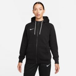 Bluza sportowa damska Nike Wmns Park 20. Białe bluzy damskie Nike, s, bez wzorów, z bawełny, sportowe, bez ramiączek, z kapturem. Za 399.99 zł.