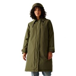 Kobiety/Panie Orla Kiely Mac Kurtka Wodoodporna. Niebieskie kurtki sportowe damskie Regatta, m, bez wzorów, z materiału, bez ramiączek, z kapturem, trekkingowe. Za 231.99 zł.
