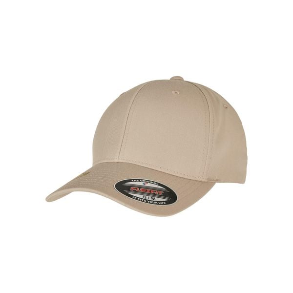 Czapka Urban Classics Flexfit Recycled Polyester. Brązowe czapki damskie FLEXFIT, bez wzorów, z elastanu. Za 85.25 zł.