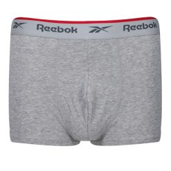 Męskie Kąpielówki Ovett (zestaw 3 Sztuk). Czarne kąpielówki męskie Reebok, m, bez wzorów. Za 286.99 zł.