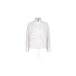 Bluza sportowa damska CMP 36M7776A001. Białe bluzy damskie CMP, m, bez wzorów, klasyczne, bez ramiączek, bez kaptura. Za 549.99 zł.