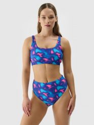 4F Dół od bikini damski - multikolor M. Bikini 4F, m, bez wzorów, z elastanu. W wyprzedaży za 39.99 zł.