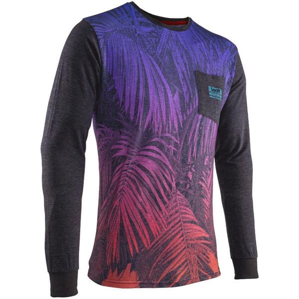 Bluzka LEATT Long Shirt Premium. Brązowe bluzy męskie LEATT, bez wzorów, sportowe, bez ramiączek, bez kaptura. W wyprzedaży za 287.10 zł.