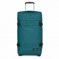 Torba na kółkach Eastpak Transit'R L. Niebieskie torby podróżne damskie Eastpak, bez wzorów. Za 851.00 zł.