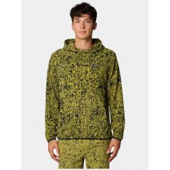 Sweter męski Mountain Hardwear Microchill. Niebieskie swetry męskie MOUNTAIN HARDWEAR, m, bez wzorów, z polaru, sportowe, bez kołnierzyka, bez ramiączek. Za 419.00 zł.